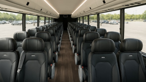 keller 15 passenger minibus inside