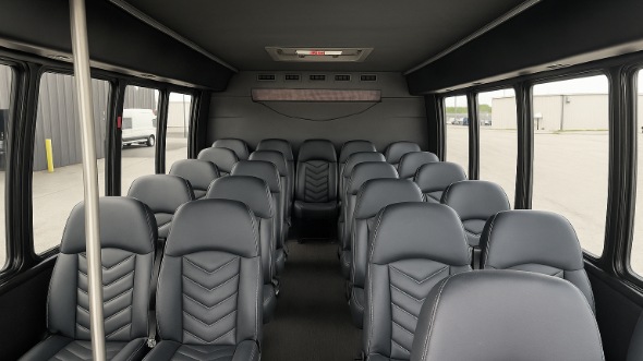 keller 20 passenger minibus inside