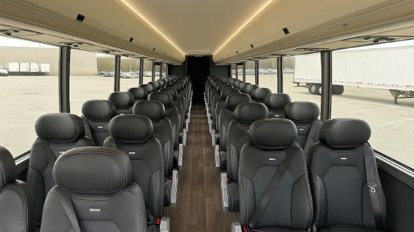 keller 35 passenger minibus interior