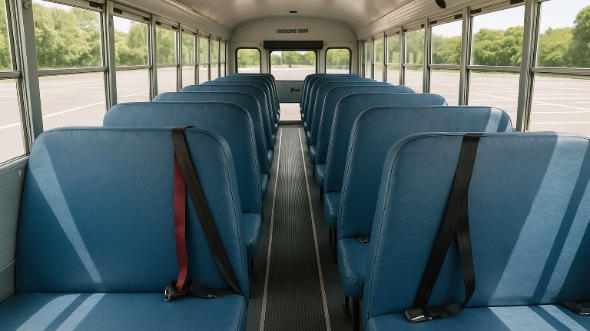 keller school bus rental interior