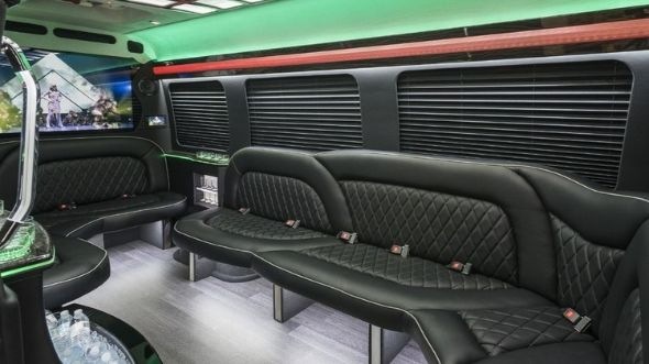 keller sprinter limo rental inside